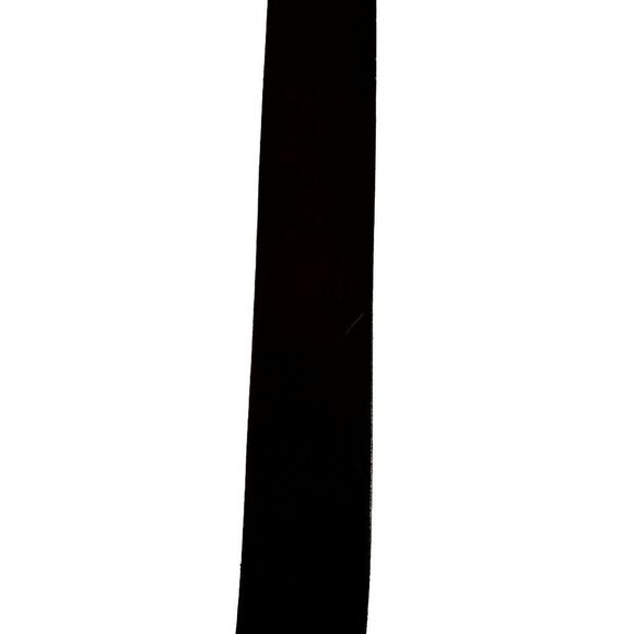 Levi Belt Logo Metal Buckle 100% Real Leather circa 90' s Black size S - Picture 6 of 16